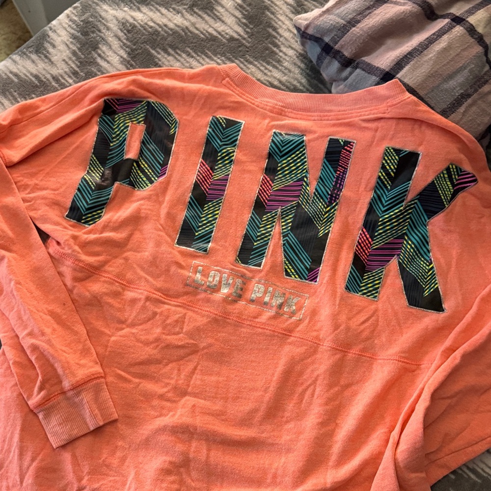 PINK Victoria's Secret Coral Sweatshirt for Kids